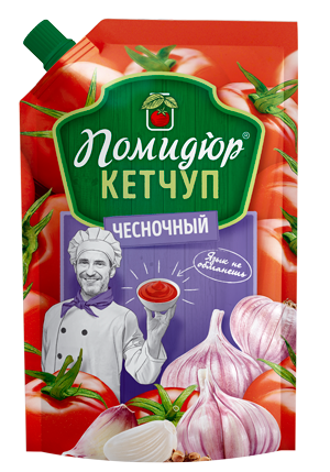 Кетчуп Помидюр «Чесночный»