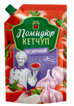 Кетчуп Помидюр «Чесночный»